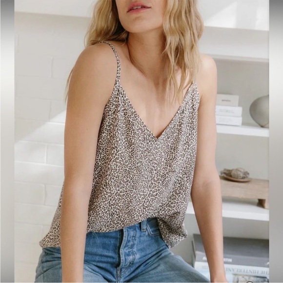 Jenni Kayne Tops - New JENNI KAYNE Leopard Cami size Small